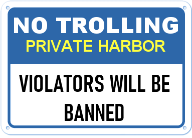 No Trolling